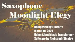 Saxophone Moonlight Elegy -- composed using AI