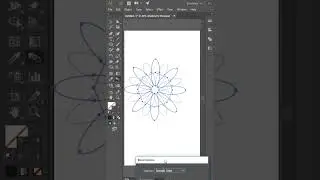 Use of blend tool in Illustrator #shorts