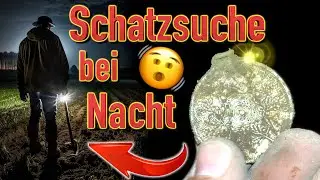 Ich finde ERSTAUNLICHE DINGE bei nächtlicher Schatzsuche auf neuem Glücks Acker!! 🤯 (Metalldetektor)