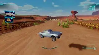 Тачки 2 (Xbox 360) - Боевой Заезд - Тяжелая Сложность - Спринт 