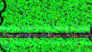 GREEN SCREEN TV VHS GLITCH TRANSITION
