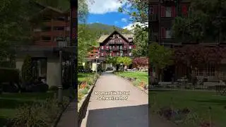 this is the ONLY 5-Star hotel in GRINDELWALD, Switzerland 🇨🇭✨