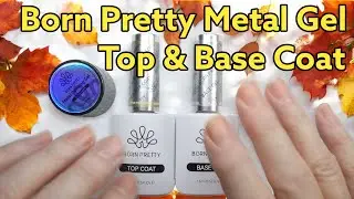 Born Pretty Super Laser Metal Painting Gel and Super Top Coat and Base Gel