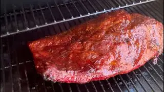 12 Hour Smoked Brisket Flat Start to Finish