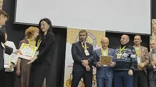 Награждение организаторов, сомелье, спонсоров. Конкурс Мёда Кемерово 2022