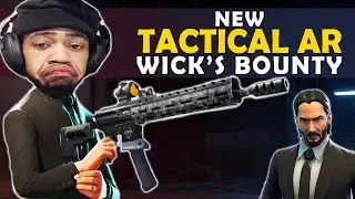 NEW TACTICAL AR - JOHN WICK LTM | NO MATS CLUTCHES - (Fortnite Battle Royale)