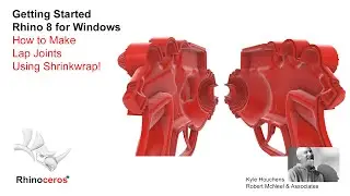 Rhino 8 for Windows - Making Lap joints with Shrinkwrap!