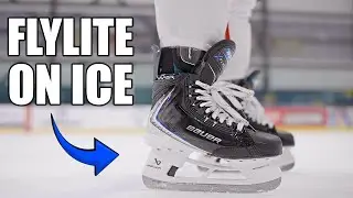 Bauer Vapor Flylite Hockey Skates On Ice First Impression - Review from 