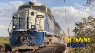 Trem tanqueiro da Rumo passou bonito!