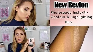 New Revlon Photoready Insta-Fix Contour & Highlighting Duo | Review and Demo
