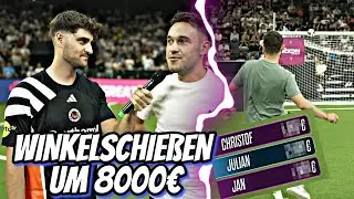 WINKELSCHIEßEN UM 8000€! 💸3 ZUSCHAUER BEI DER ICON LEAGUE CHALLENGE! ⚽🔥