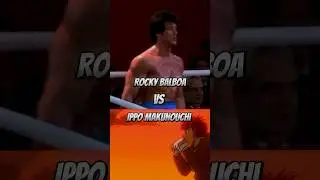 Rocky Balboa VS Ippo Makunouchi #rocky #hajimenoippo #boxing #shorts #edit #fyp