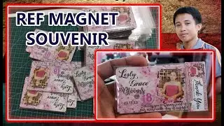 REF MAGNET SOUVENIR STEP BY STEP TUTORIAL | KUYA DHODZ