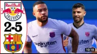 RB Salzburg vs Barcelona 2 5 Extended Highlights & All Goals 2021 HD HD