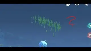 Genshin Impact floating magic grass