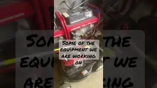 Small Engine Equipment #smallenginerepair #diy #lawnmower #pressurewasher #mower #mechanic #howto