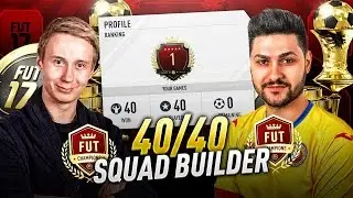 FUTCHAMPIONS 40 WINS FROM 40 GAMES FIFA 17 SQUAD BUILDER - THE No.1 RANKED PLAYER IN FUT CHAMPIONS