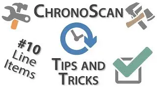 Exporting Line Item Data to a Separate Database Table on ChronoScan Tips and Tricks