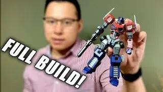 FULL BUILD! | Flame Toys Optimus Prime Model Kit