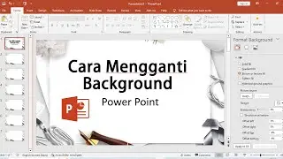 Cara Mengganti Background Powerpoint Dengan Gambar Sendiri Per Slide Lain