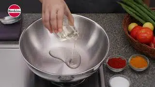 Hawkins 5 Litre Triply Stainless Steel Induction Metro Kadhai/Tasla (SSTA50)
