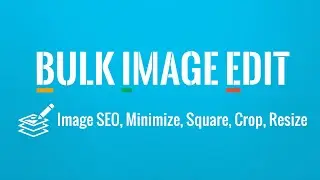 Bulk Image Edit (BIE) Resize Images