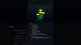 INSANE Flower Animation Using CSS!