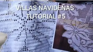 CAMINO DE MESA #5 VILLITAS NAVIDEÑAS