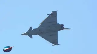 🛩 Flight of the EUROFIGHTER TYPHOON | Paris Airshow 2023 | June 24, 2023