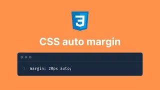 CSS margin: auto Explained — How to Center Elements Like a Pro! 💡