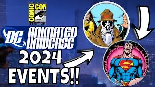 DC Animated Movies 2024 Announcement! Watchman and Crisis are HERE   SDCC 2023 News