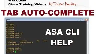 Tab Key Auto Complete CLI Feature : Intro to ASA Firewalls : Cisco Training Videos