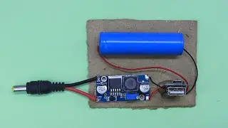 How to make a 12v & 5v power bank