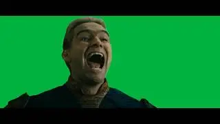 Homelander laughing Green Screen