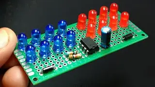 Police Flasher Circuit | Police Strobe Light Flasher Circuit