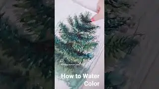 How to water down your colors to create rain effect 