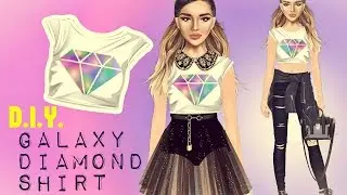 Galaxy Diamond T-shirt Tutorial + Contest!!!