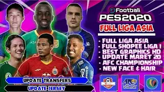 PES 2020 LIGA SHOPEE PPSSPP - MOD LIGA ASIA [ 200mb ] !.
