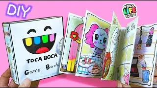 (Tutorial) 8 Toca Boca Gaming Book / Paper Games book DIY 