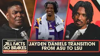 Jayden Daniels on transition from ASU to LSU: 