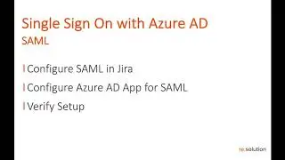 How to set up AzureAD with User Sync for Atlassian's Jira