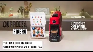 Finero Next Coffee Capsule Machine by Coffeeza. Smartisanal™ Coffee. In One Shot