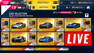 Asphalt 9 🔴 Live Ghost Slipstream, Credits Rush, Events & Club Clash