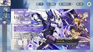 Clorinde Banner Pulls - [ Genshin Impact ]