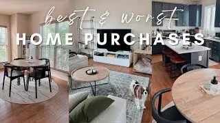 My Best & Worst Furniture & Home Purchases 🏠 (West Elm, CB2, Ruggable, Fable)
