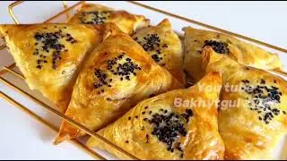 Лучшая САМСА узбекская, настоящая, Хрустящая и СЛОЕНАЯ! Домашняя Самса - простой и вкусный рецепт