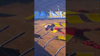 Monster Jam Showdown Crazy Spinning Glitch #monsterjam #glitch #shorts #fyp