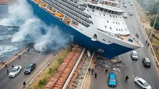Biggest Ship Collisions and Mistakes Caught On Camera | Best Of Month #20