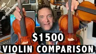$1500 Violin Comparison – Chinese vs. European vs. Australian Made Violin - Part 1