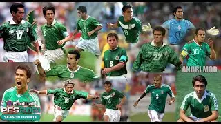 PES 2021 - PREVIEW MEXICO FACEPACK LEGENDS